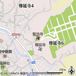 大阪枚方霊苑周辺の地図