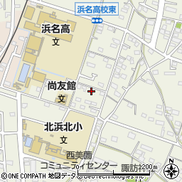 静岡県浜松市浜名区西美薗2934周辺の地図