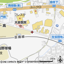 永田理容所周辺の地図