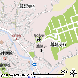 聖法寺周辺の地図