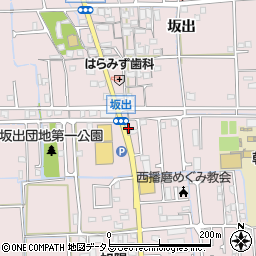 兵庫県姫路市網干区坂出94周辺の地図