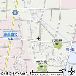 静岡県浜松市浜名区油一色238周辺の地図