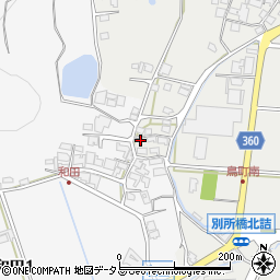 兵庫県三木市鳥町497周辺の地図