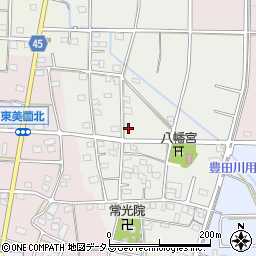 静岡県浜松市浜名区油一色261周辺の地図