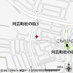 三重県津市河芸町杜の街周辺の地図