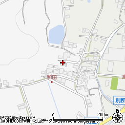 兵庫県三木市別所町和田334周辺の地図