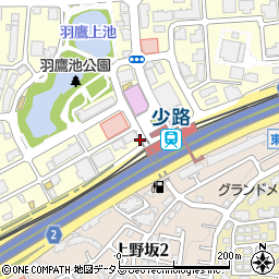 少路駅周辺の地図