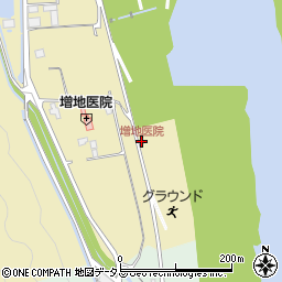 増地医院周辺の地図