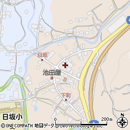 静岡県掛川市日坂119周辺の地図