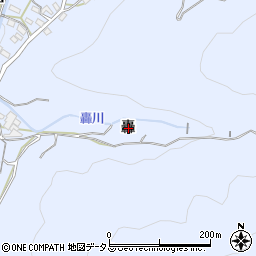 愛知県西尾市西幡豆町轟周辺の地図