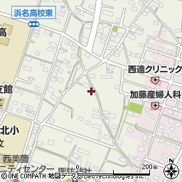 静岡県浜松市浜名区西美薗1942周辺の地図
