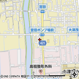 兵庫県姫路市勝原区宮田20周辺の地図