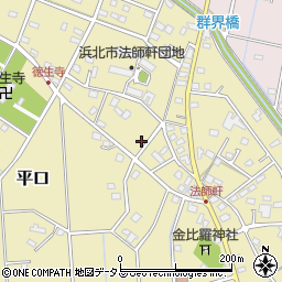 静岡県浜松市浜名区平口998-2周辺の地図