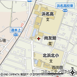 静岡県浜松市浜名区西美薗2911周辺の地図