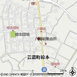 三重県津市芸濃町椋本926周辺の地図