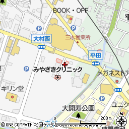 早川内科医院周辺の地図