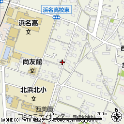 静岡県浜松市浜名区西美薗2936周辺の地図