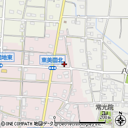 静岡県浜松市浜名区東美薗1592-2周辺の地図