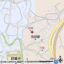 静岡県掛川市日坂891-1周辺の地図