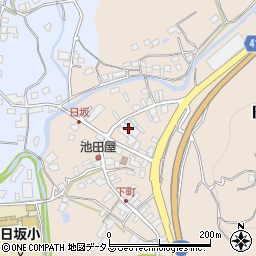 静岡県掛川市日坂118-2周辺の地図