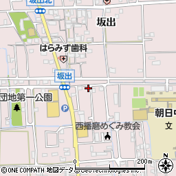 兵庫県姫路市網干区坂出21-11周辺の地図