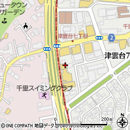 ボルボ・カー千里サービスショップ周辺の地図