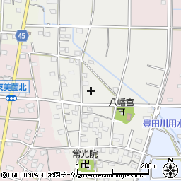 静岡県浜松市浜名区油一色260周辺の地図