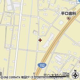 静岡県浜松市浜名区平口296周辺の地図