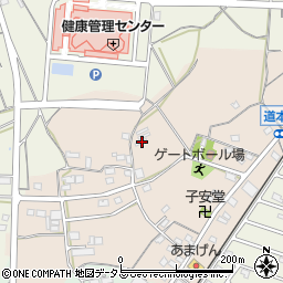 静岡県浜松市浜名区道本147周辺の地図