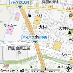餃子の王将三木店周辺の地図