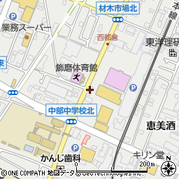 フラワーパーク姫路店周辺の地図