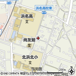静岡県浜松市浜名区西美薗2938周辺の地図