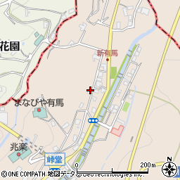 兵庫県神戸市北区有馬町142周辺の地図