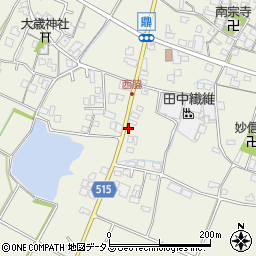 兵庫県加古川市西神吉町鼎74周辺の地図
