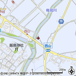 兵庫県加古川市平荘町西山34周辺の地図