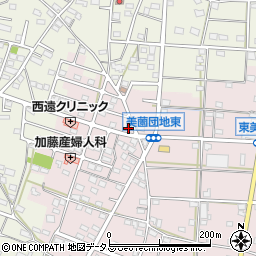 静岡県浜松市浜名区東美薗1537周辺の地図