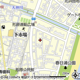愛知県蒲郡市形原町春日浦19-5周辺の地図