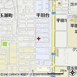 平田住宅１７号棟周辺の地図