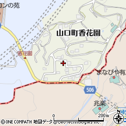 中野西山公園周辺の地図