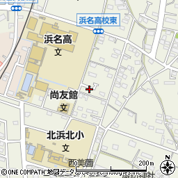 静岡県浜松市浜名区西美薗2937周辺の地図
