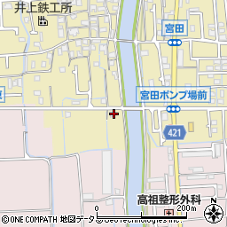 兵庫県姫路市勝原区宮田760周辺の地図