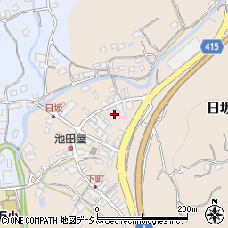静岡県掛川市日坂113周辺の地図