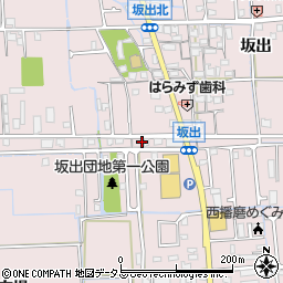 兵庫県姫路市網干区坂出89-4周辺の地図