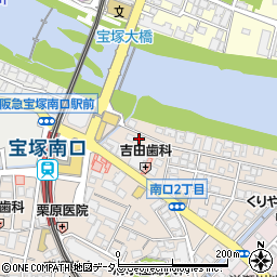 株式会社エム・オー・エー商事　宝塚店周辺の地図