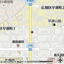 姫路小松郵便局周辺の地図
