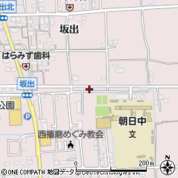 兵庫県姫路市網干区坂出294-7周辺の地図