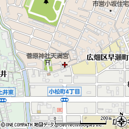 兵庫県姫路市広畑区小坂248周辺の地図