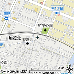 兵庫県姫路市飾磨区加茂北7周辺の地図