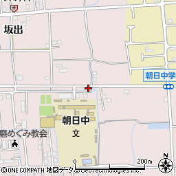 兵庫県姫路市網干区坂出295-5周辺の地図