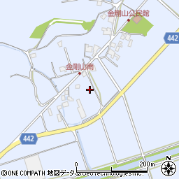 兵庫県たつの市揖保川町金剛山241周辺の地図